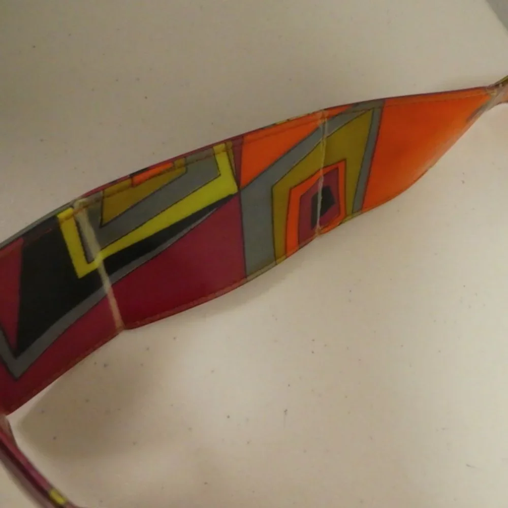 Emilio Pucci Vintage multicolor hobo tote large shoulder bag